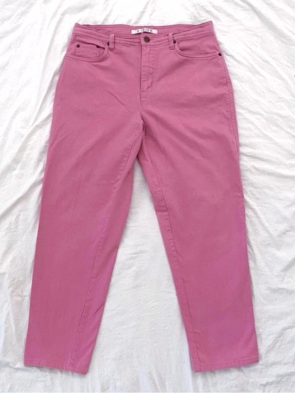 Bill Blass Vintage Pink Straight Leg Women's Jeans Size 8